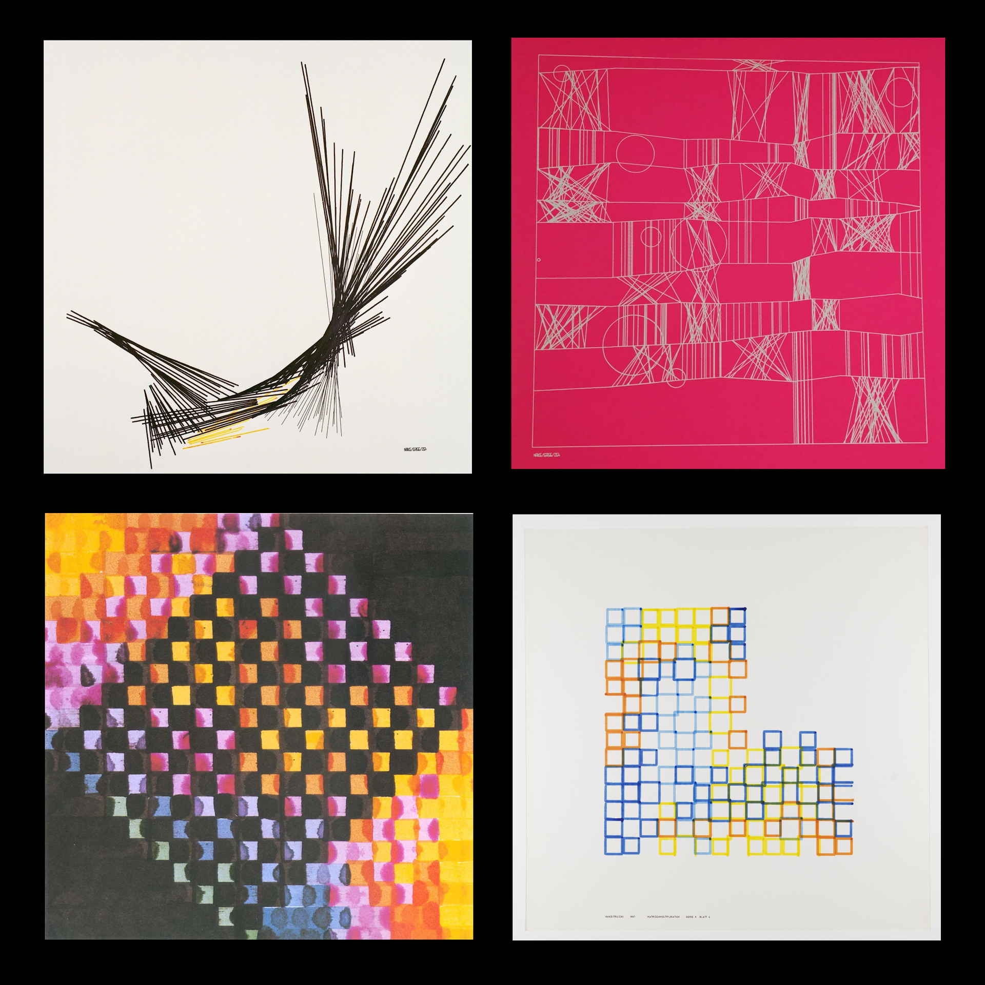 Pioneers of Generative Art: Frieder Nake